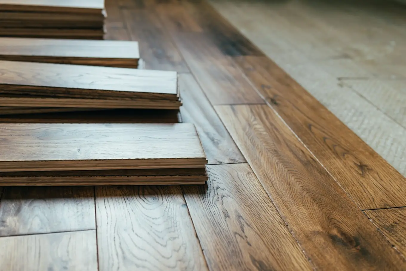układanie podłogi drewnianej
